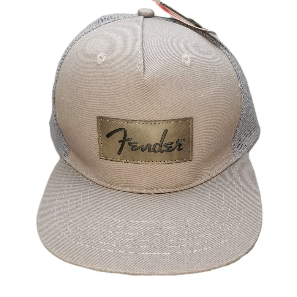 Fender‎ Space Rock Snapback Hat Gray 2023 NWT Adjustable Cap